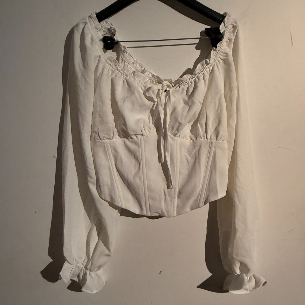 Scarlett Darkness Medium Womens crop renaissance‎ top Regal Romantic Ethereal